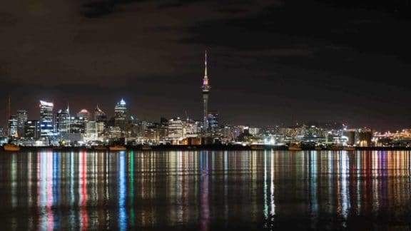 Auckland at Night TNZ