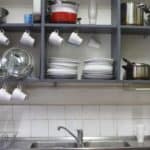 kitchen at all nations hostel melbourne