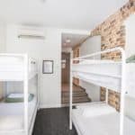 4 share dorm at Base Backpackers Sydney